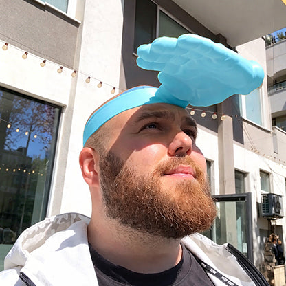 😂 Palm-Sized Sun Hat – Wear Fun, Steal the Spotlight!