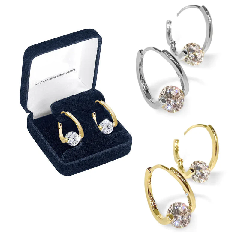 (🔥LAST DAY SALE-66% OFF) SEAGRIL™ Lymphvity MagneTherapy Germanium Earrings