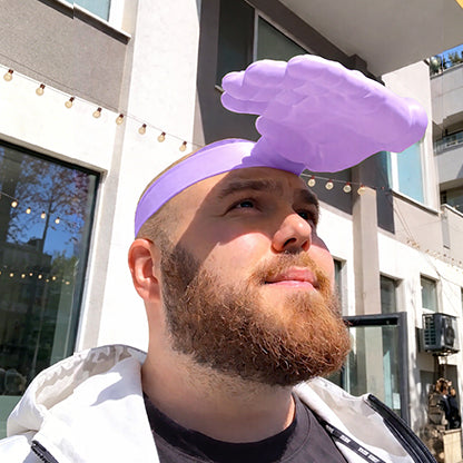 😂 Palm-Sized Sun Hat – Wear Fun, Steal the Spotlight!