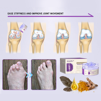 2026⏰Black Friday Limited-Time Special Offer: BUY 1 GET 1 FREE🔥SEAGRIL™ Turmeric & Emu Oil Arthritis Soothing Pain Relief Massage Gel 👨‍⚕️ American Osteopathic Association (AOA) Approved