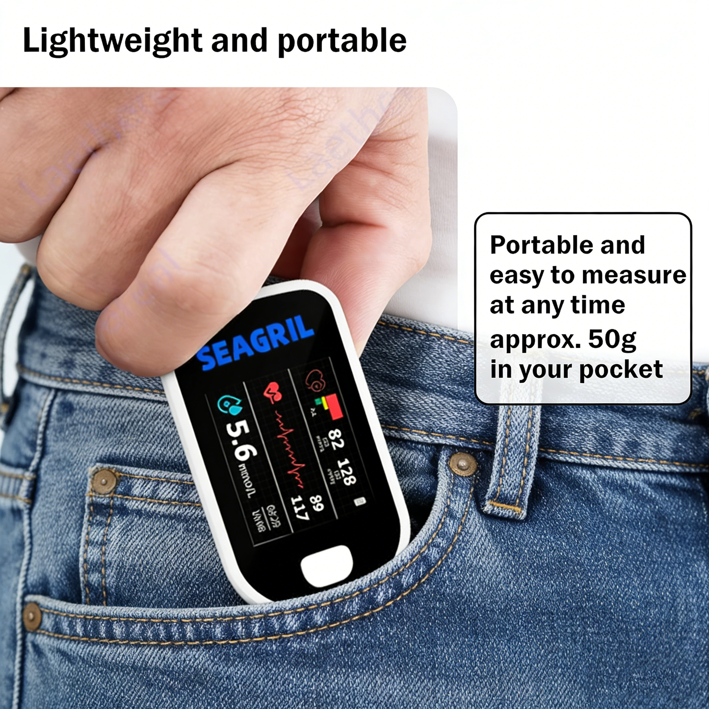 SEAGRIL™ 2026 New Advanced Non-invasive Glucose Monitor - 99.9% Accuracy + Exclusive Gifts ✅ TGA Certified