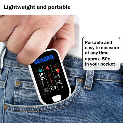 SEAGRIL™ 2026 New Advanced Non-invasive Glucose Monitor - 99.9% Accuracy + Exclusive Gifts ✅ TGA Certified