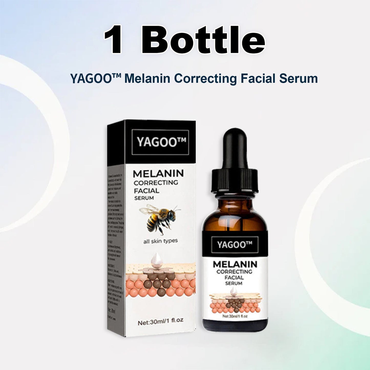 ✨Fast Dark Spot Remover-YAGOO™  Melanin Correcting Facial Serum(🔥Last Day Promotion 60% OFF)