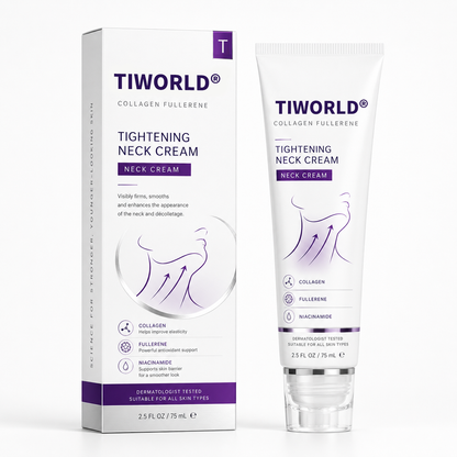 ✨ Tiworld Instant Neck Lift Cream  — 🧴 Infused with Retinol & Hyaluronic Acid | Firms the Neck, Reduces Wrinkles & Double Chin