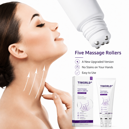 ✨ Tiworld Instant Neck Lift Cream  — 🧴 Infused with Retinol & Hyaluronic Acid | Firms the Neck, Reduces Wrinkles & Double Chin