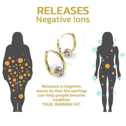 (🔥LAST DAY SALE-66% OFF) SEAGRIL™ Lymphvity MagneTherapy Germanium Earrings